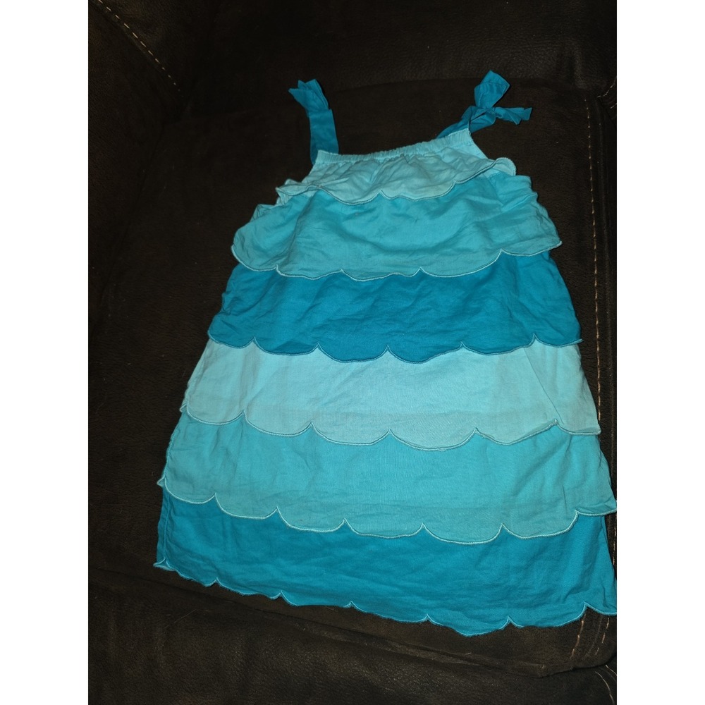 Gymboree sea splash tiered wave dress size 12 18 months